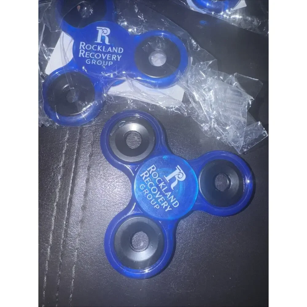 Lot 8 Hand Fidget Spinner High Speed Stress Relief Tri-Fidget Spinning 6 Seal